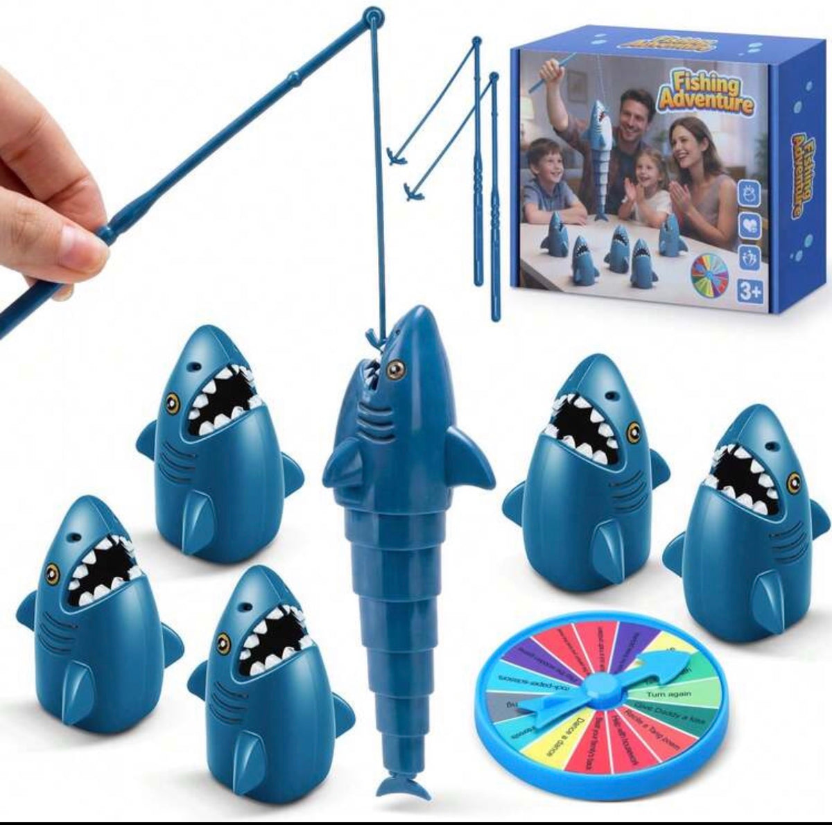 Fishing Battle Fishing Master Interactive Parent-Child Shark Tabletop Toy