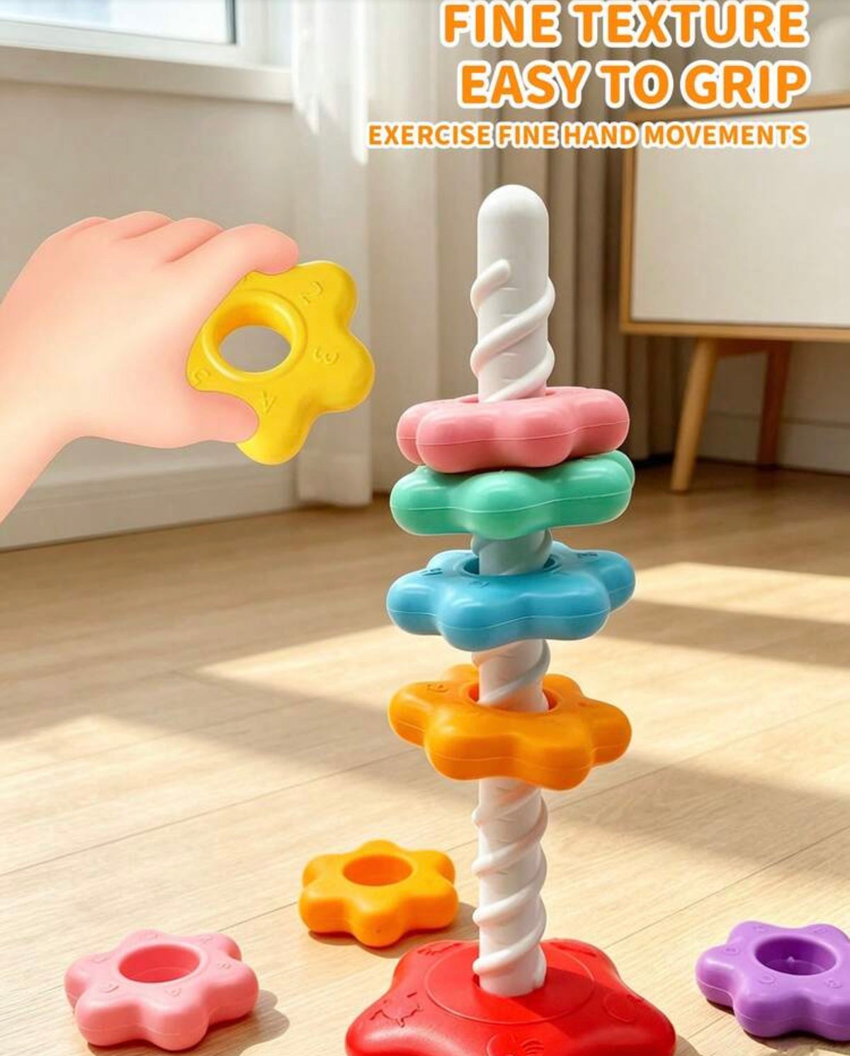 Star Stackable Ring Toy