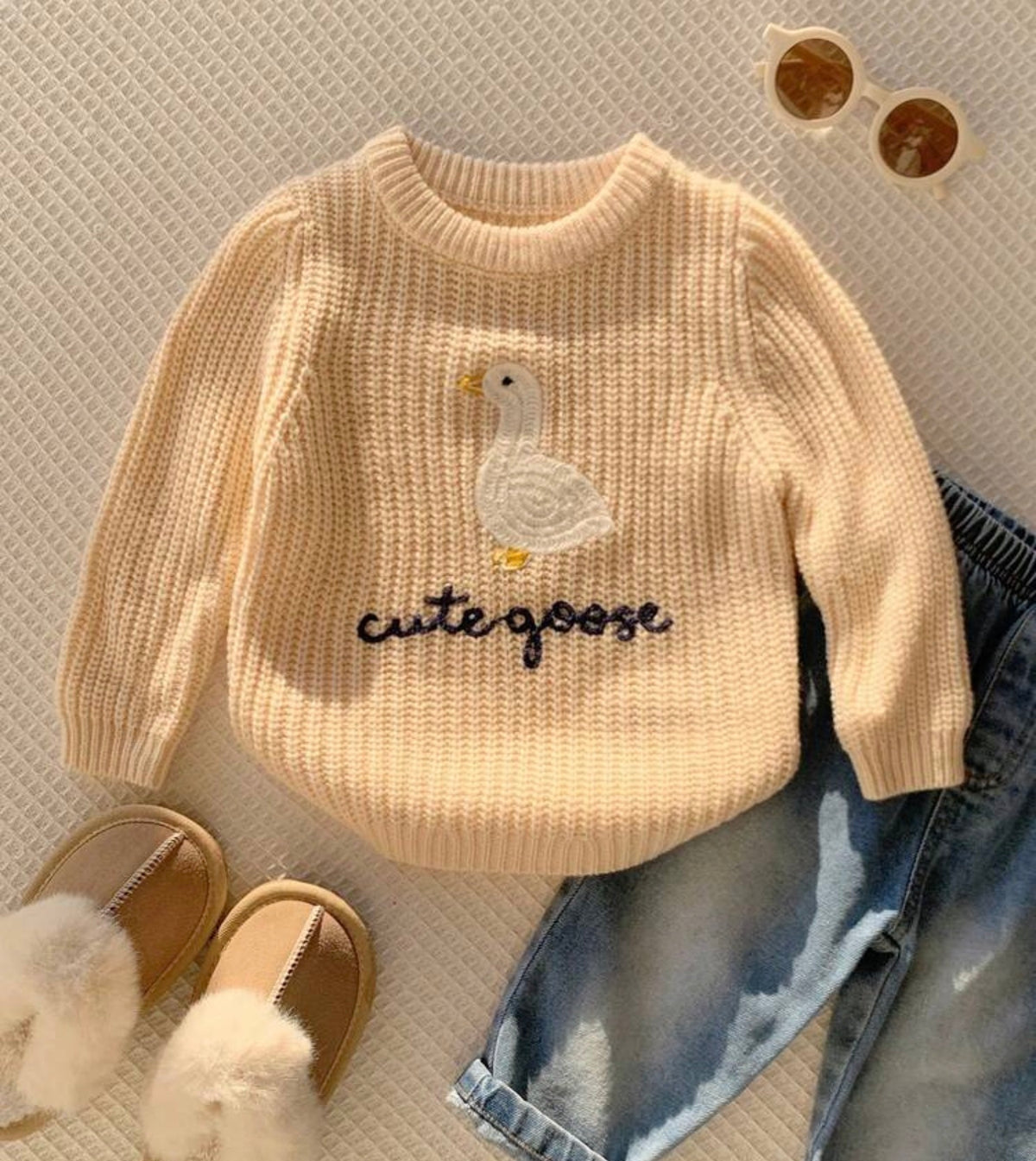 Autumn/Winter Versatile Cartoon Pattern Sweater