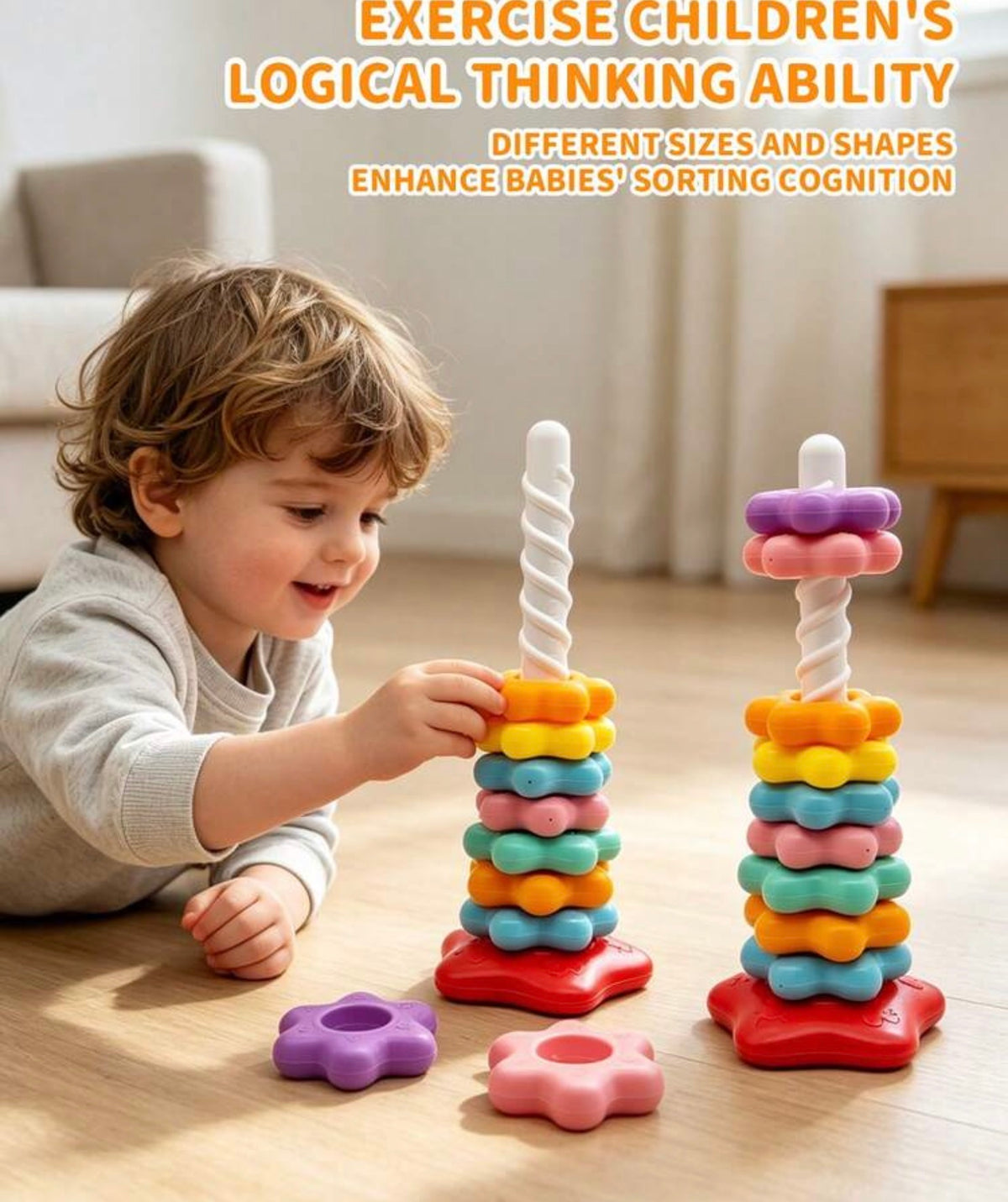 Star Stackable Ring Toy
