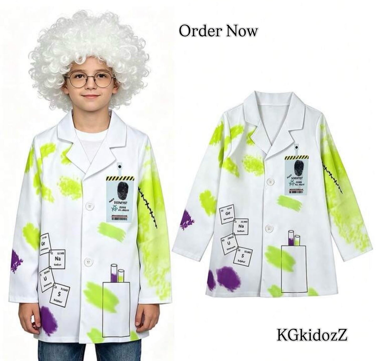 Scientist Role Play Costume,