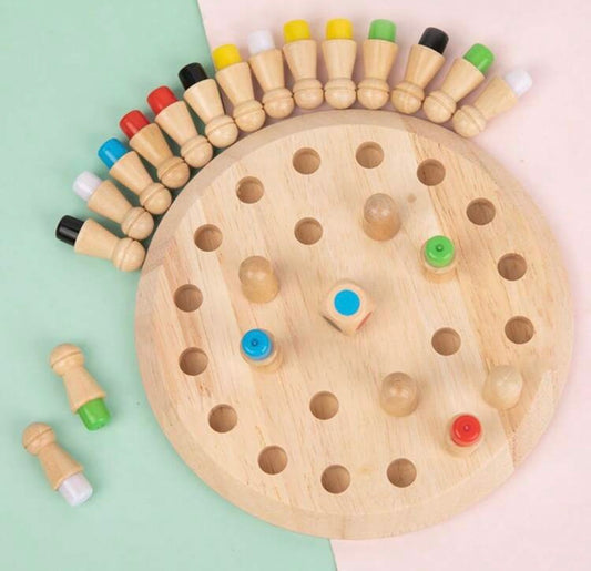 Wooden Stick Memory Game