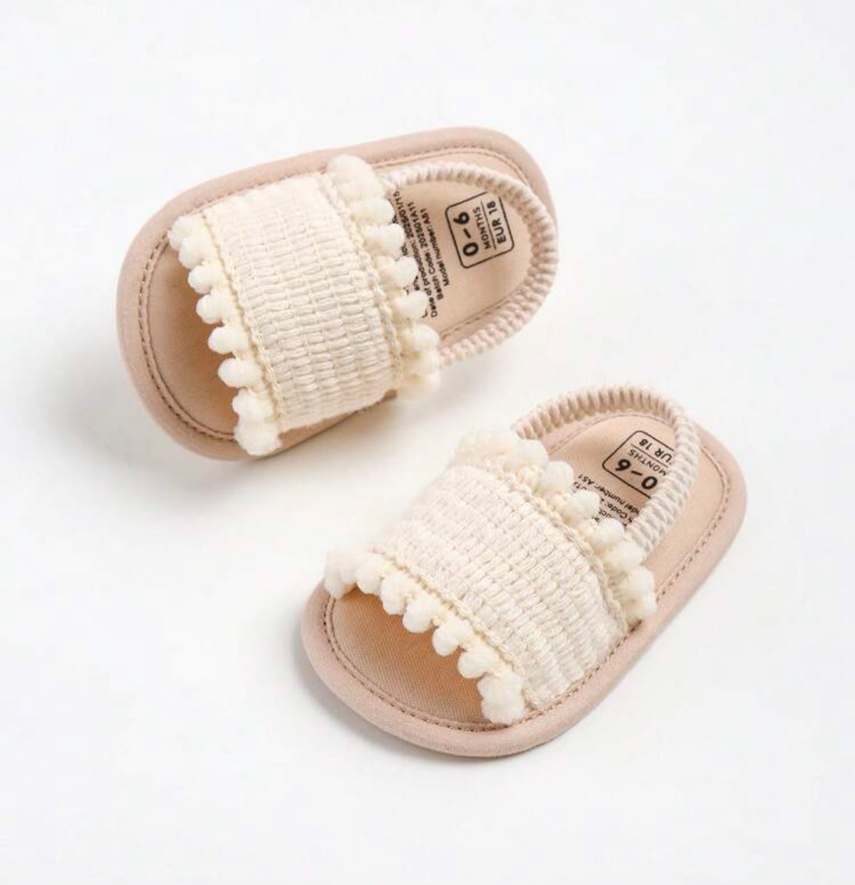 Bubble beige sandals