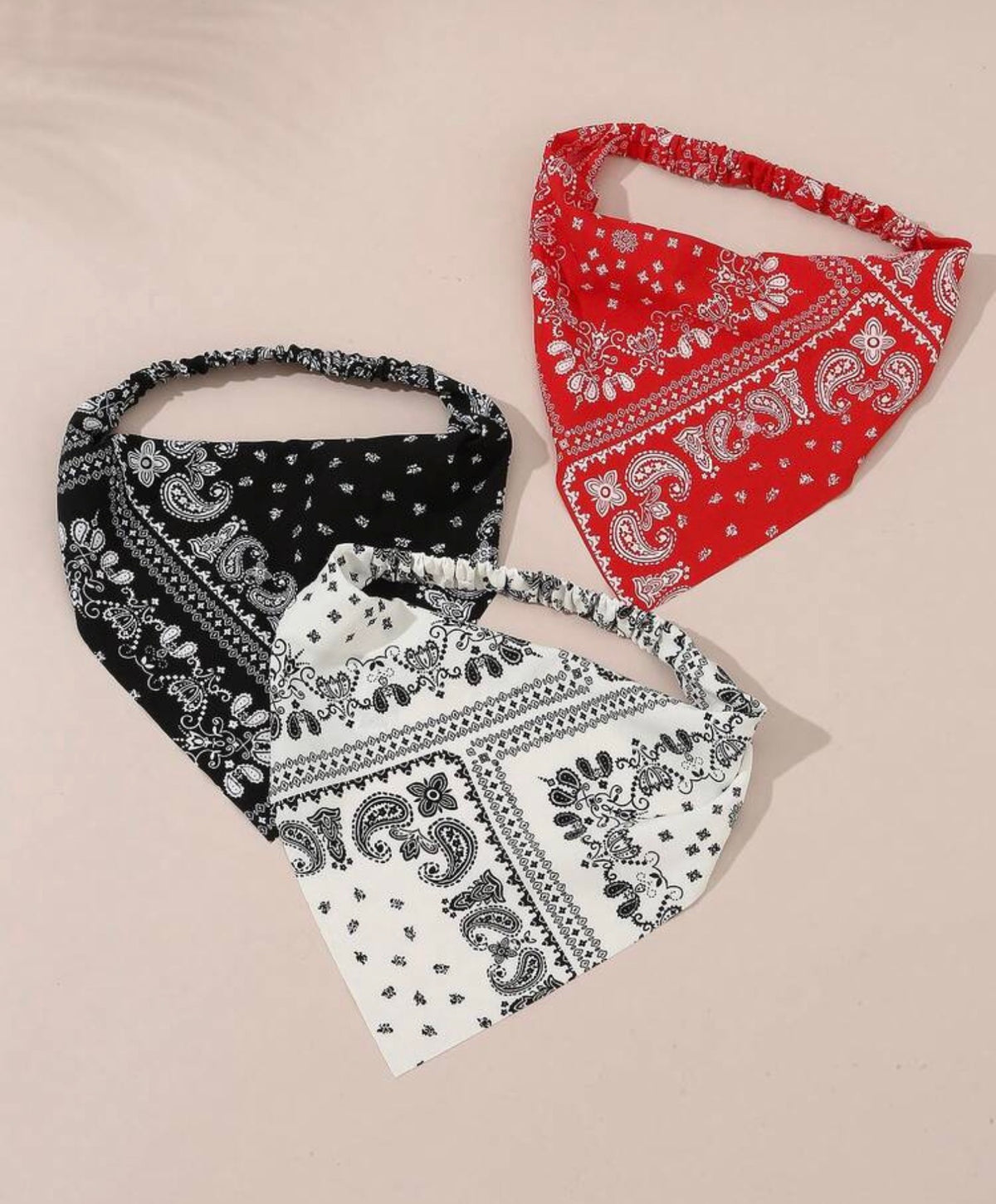 3pcs Lace Headband Elastic Headwrap