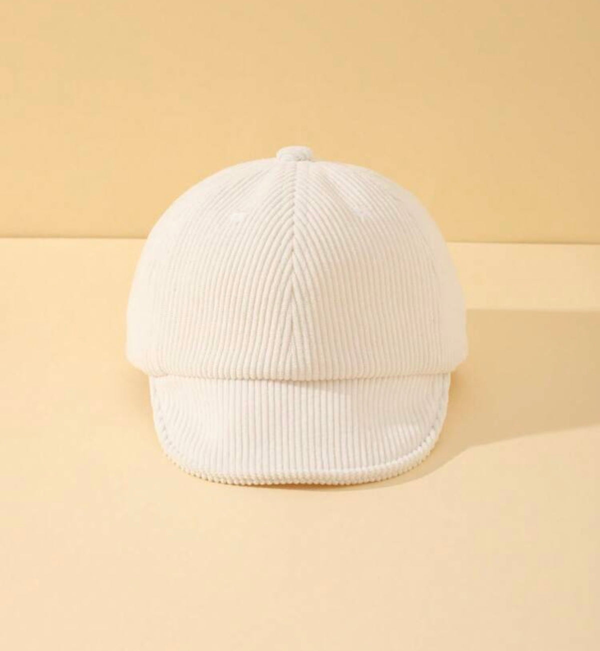 1pc Corduroy Sun Ion Hat Baseball Cap,